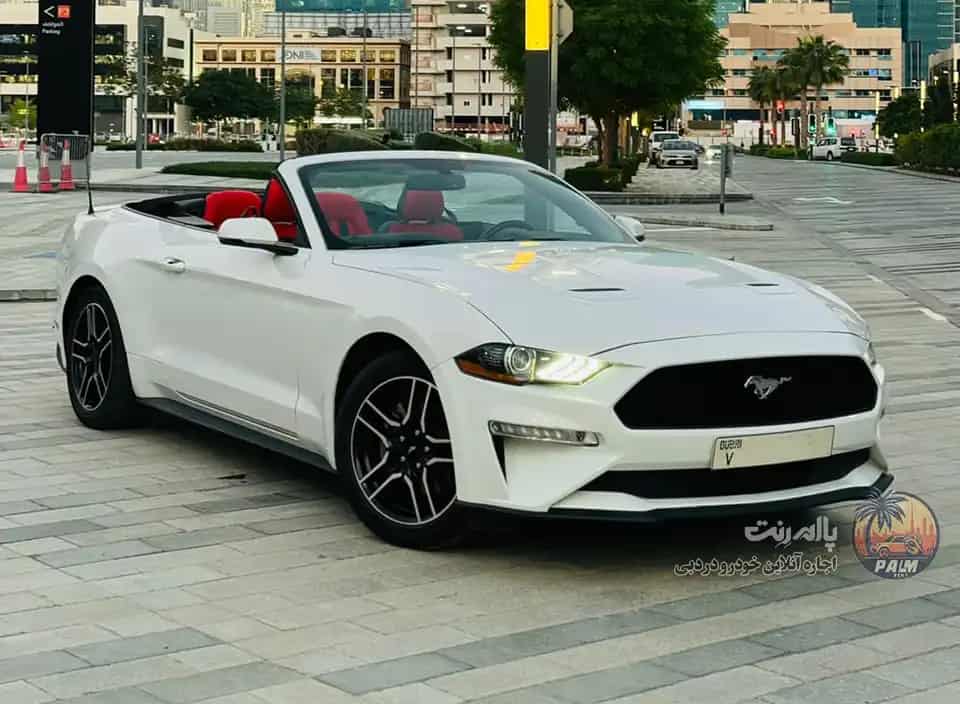 تأجير Ford Mustang conv 2022 2022 في دبي - الصورة الثانية