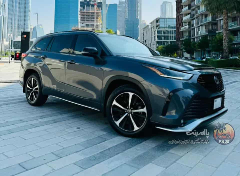 تأجير Toyota Highlander Full 2023 2023 في دبي - الصورة الثانية