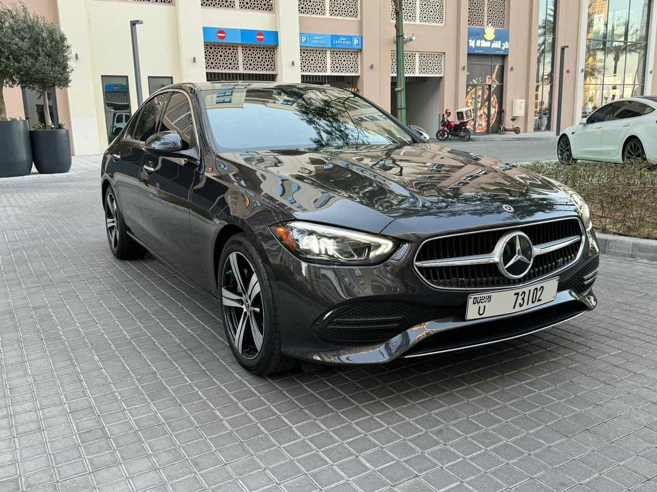 Rent Mercedes-Benz c300 new 2023 2023 in Dubai - image 1