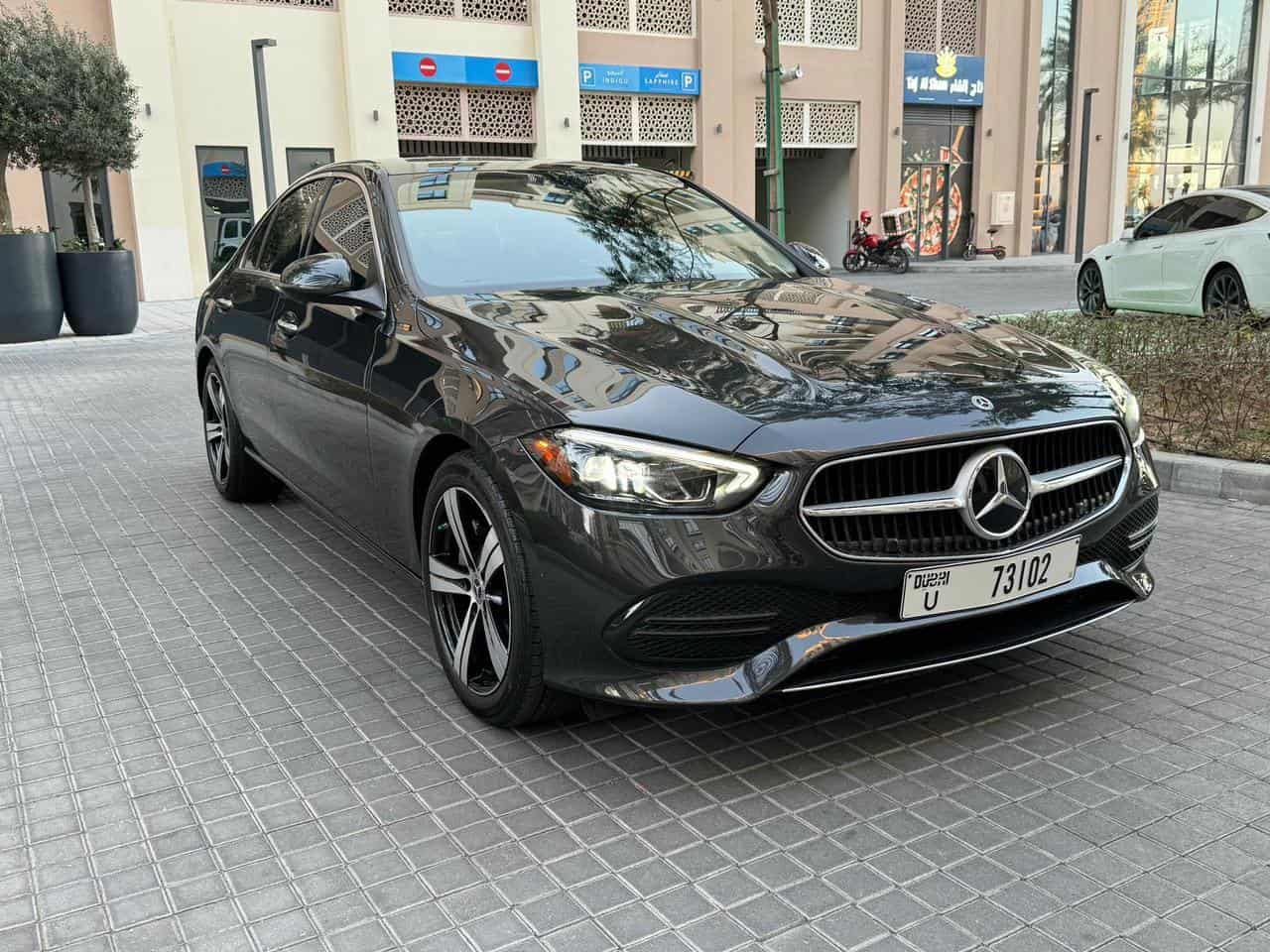 Rent Mercedes-Benz c300 new 2023 2023 in Dubai - image 2
