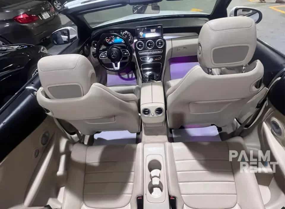 Rent Mercedes-Benz C300 convertible 2020 2020 in Dubai - image 4