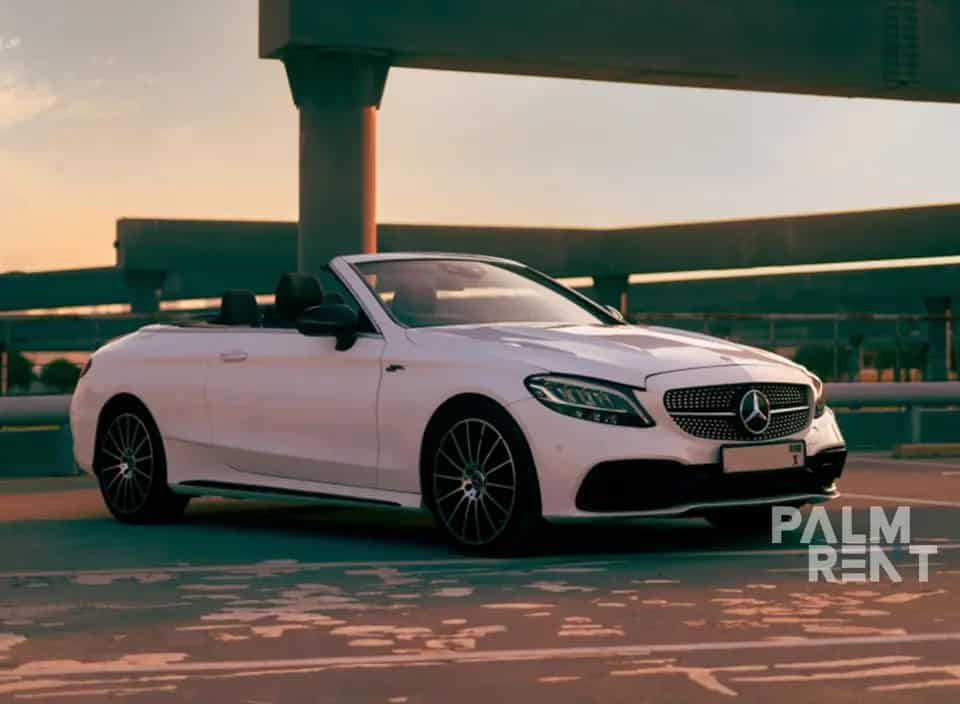 Rent Mercedes-Benz C300 convertible 2020 2020 in Dubai - image 2