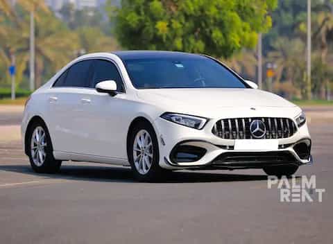 Rent Mercedes-Benz A 220 2021 2021 in Dubai - image 1