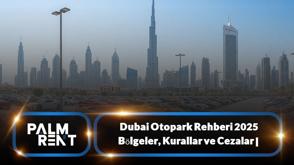 Dubai Otopark Rehberi 2025 | Bölgeler, Kurallar ve Cezalar