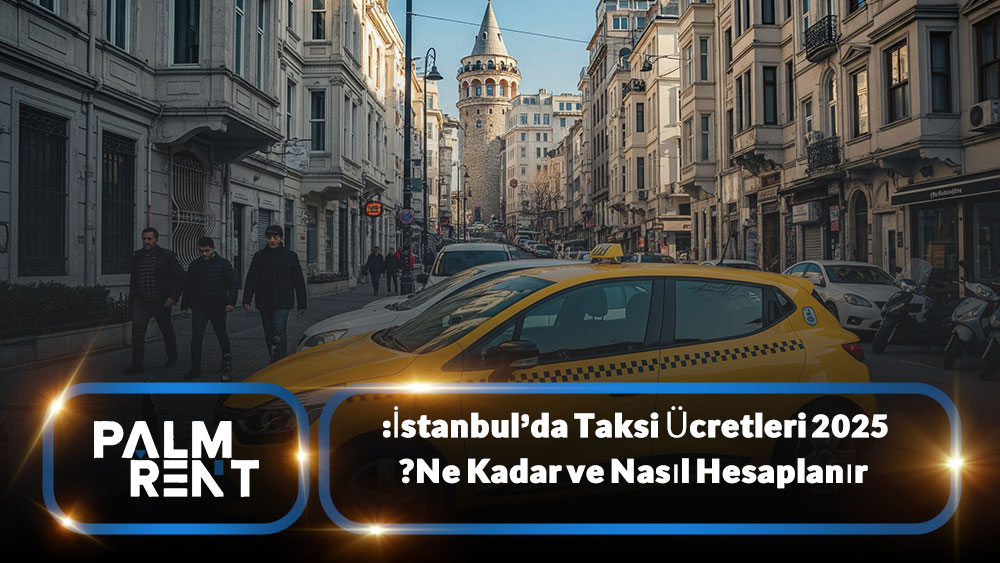 İstanbul’da Taksi Ücretleri 2025: Ne Kadar ve Nasıl Hesaplanır?