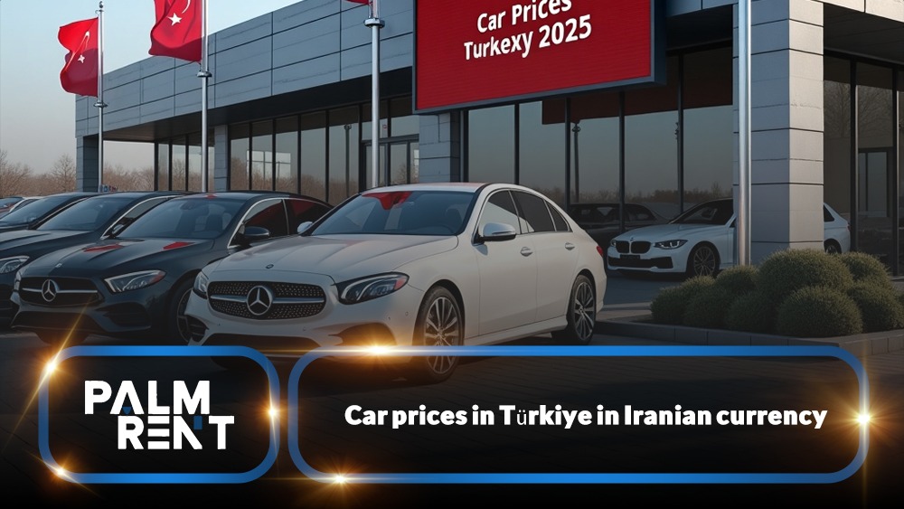 How much does a car cost in Türkiye in Iranian currency?