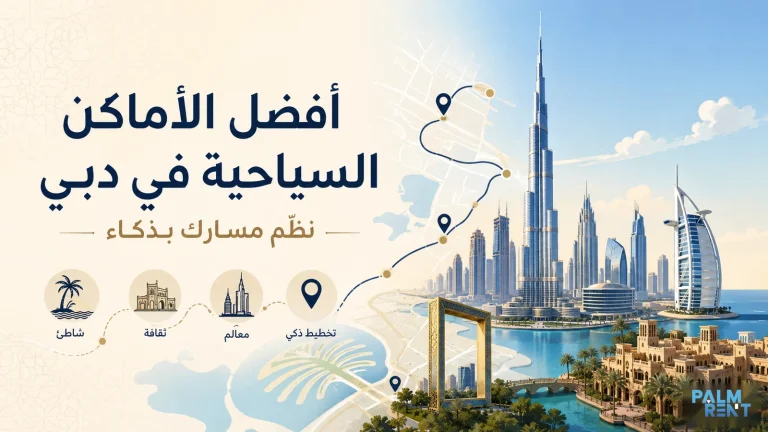 أفضل الأماكن السياحية في دبي: دليلك لاختيار الوجهات وتنظيم المسار