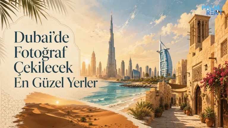 Dubai’de Fotoğraf Çekilecek En İyi Yerler: Şehir, Sahil ve Tarihi Doku İçin 10 Nokta