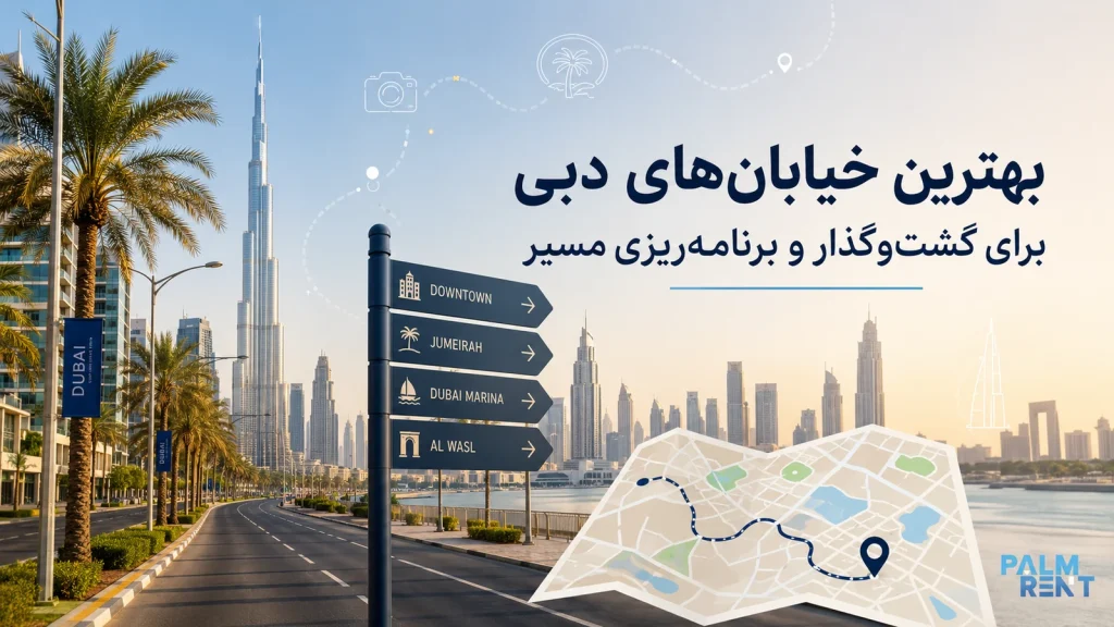 بهترین خیابان‌های دبی برای گشت‌وگذار؛ راهنمای محله‌ها و مسیرها