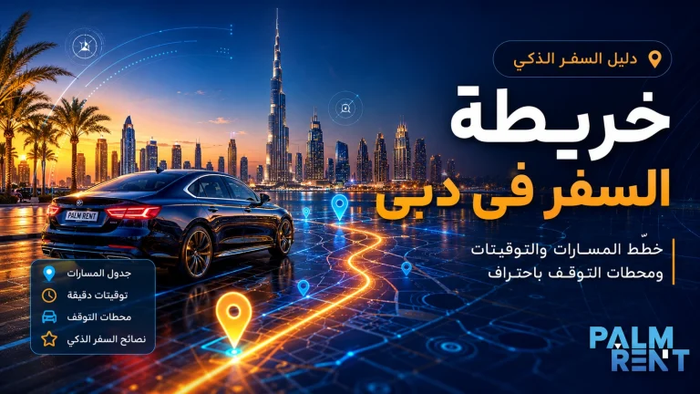 خريطة دبي السياحية 2026: دليل المسارات والمعالم وتنظيم الرحلة