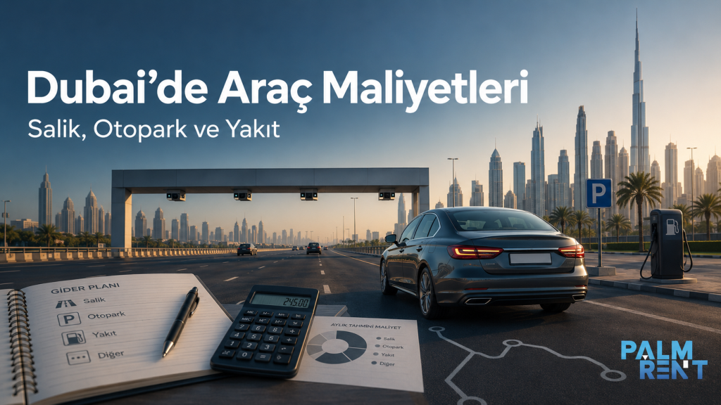 Dubai’de Araç Kiralamanın Ek Maliyetleri: Salik, Otopark ve Yakıt