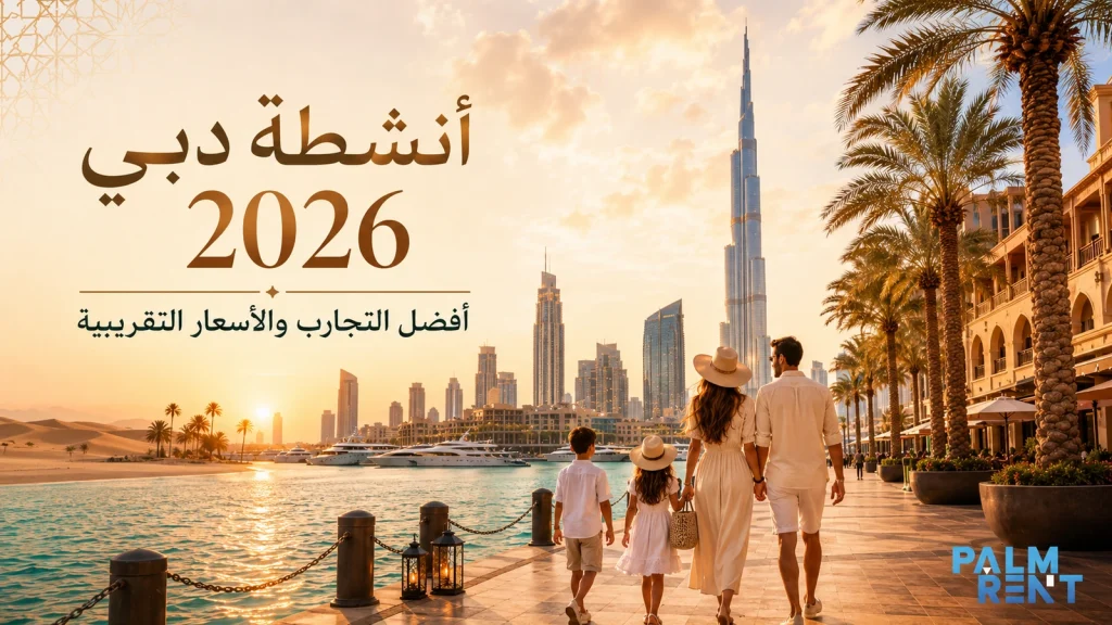 أنشطة دبي: أفضل التجارب والأسعار التقريبية لعام 2026