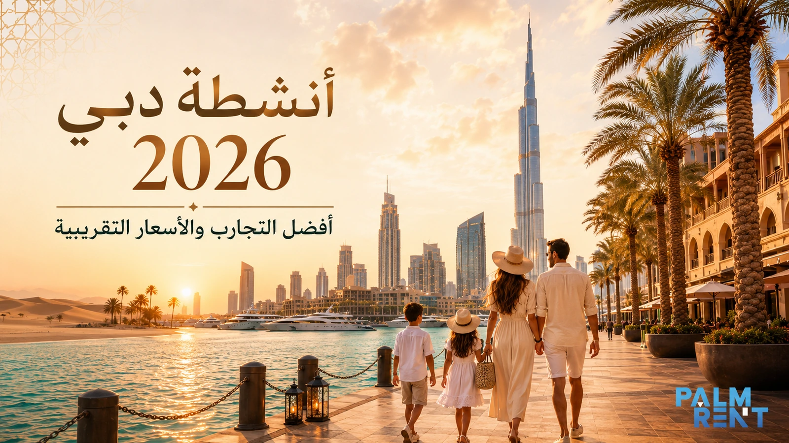 أنشطة دبي: أفضل التجارب والأسعار التقريبية لعام 2026