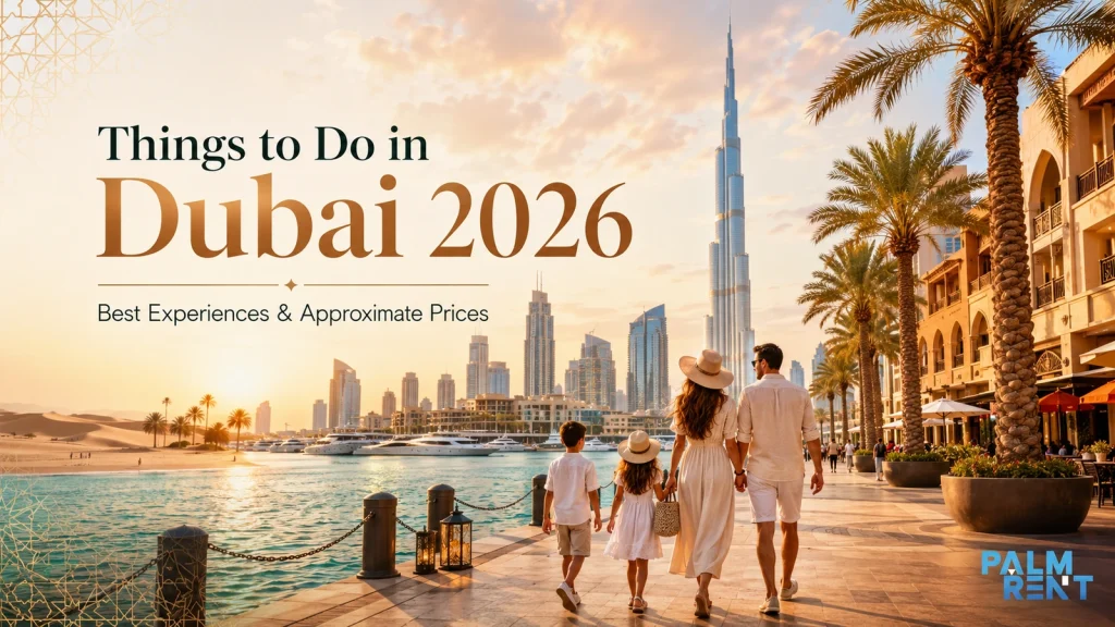 Things to Do in Dubai: Best Experiences and Approximate Prices for 2026