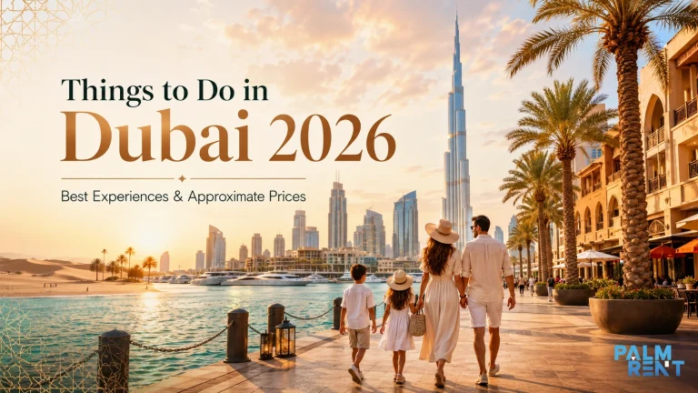 Things to Do in Dubai: Best Experiences and Approximate Prices for 2026