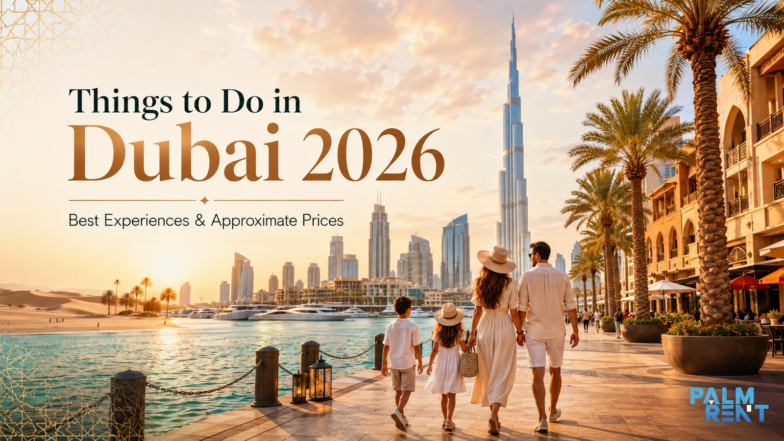Things to Do in Dubai: Best Experiences and Approximate Prices for 2026