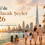 Dubai’de Yapılacak Şeyler: 2026 İçin En İyi Deneyimler ve Yaklaşık Fiyatlar