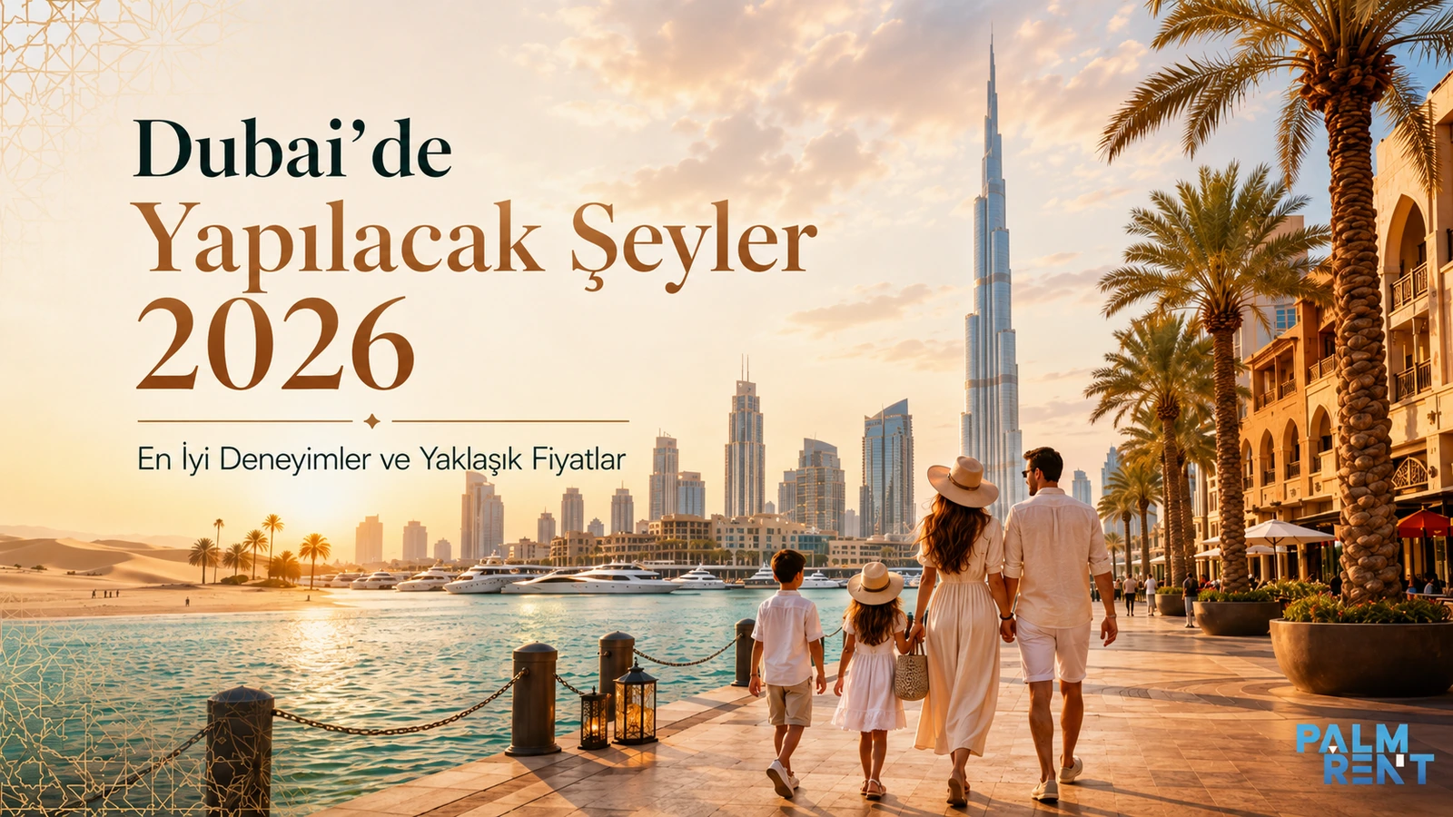 Dubai’de Yapılacak Şeyler: 2026 İçin En İyi Deneyimler ve Yaklaşık Fiyatlar