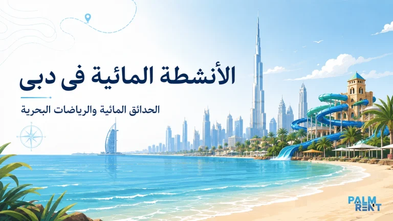 الأنشطة المائية في دبي: الحدائق المائية والرياضات البحرية