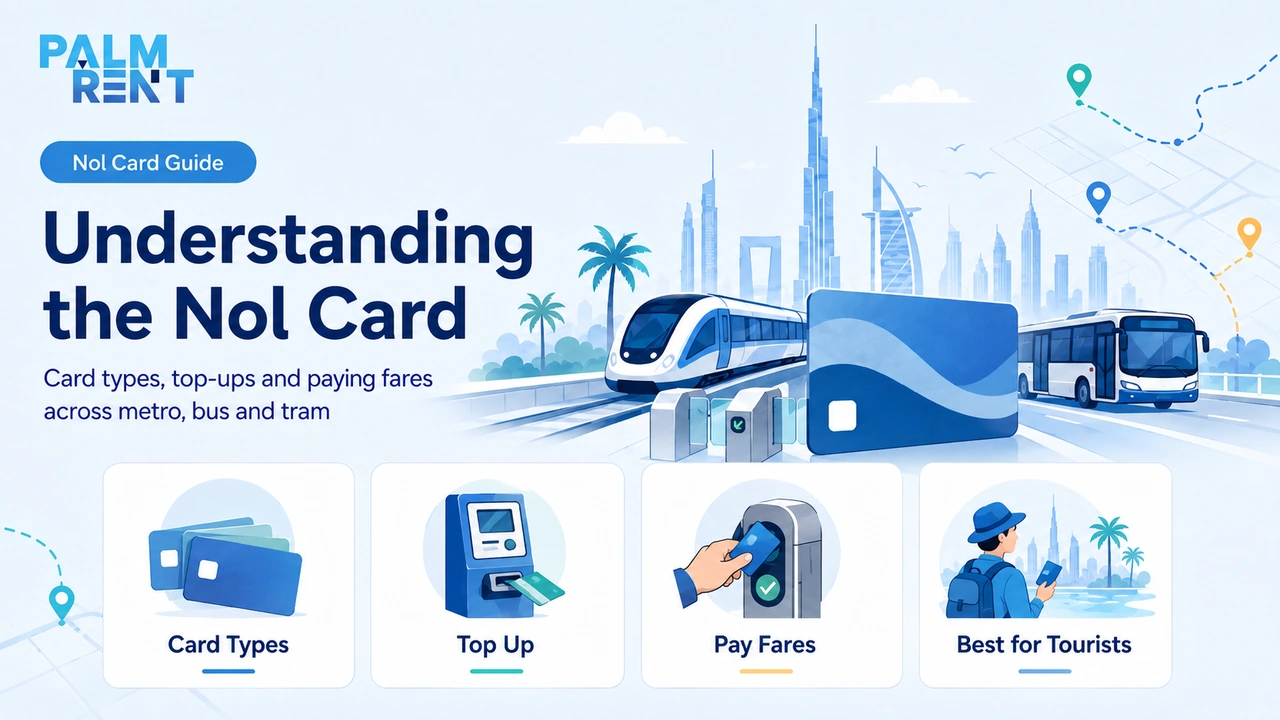 Nol Card guide for using Dubai Metro and buses