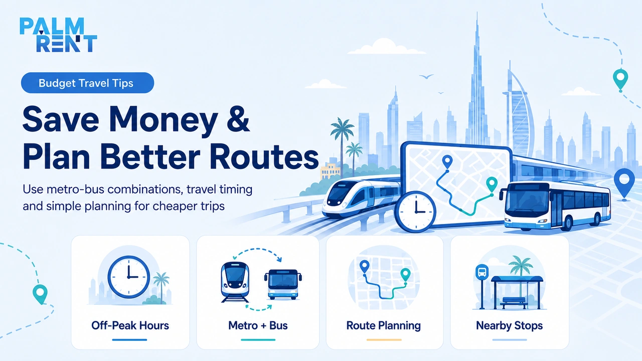 Dubai route planning and transport cost saving tips