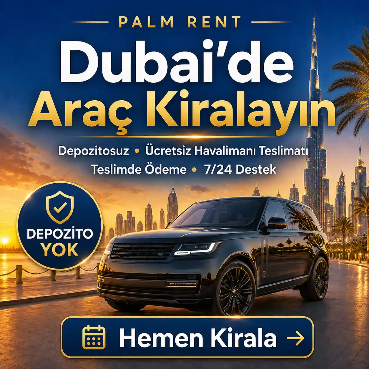 Dubai araç kiralama